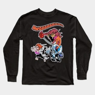 Hot Rod Werewolf Long Sleeve T-Shirt